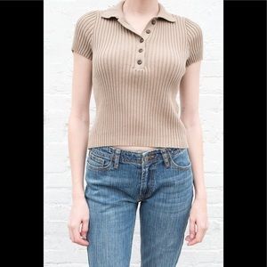 Brown John Galt Polo